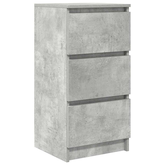 vidaXL Sideboard Concrete Grey 37.5x35x76 cm Engineered Wood 2