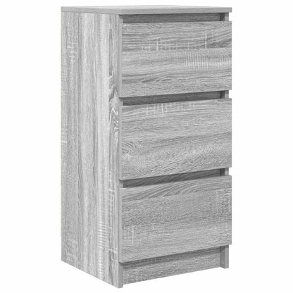 vidaXL Sideboard Grey Sonoma 37.5x35x76 cm Engineered Wood 2