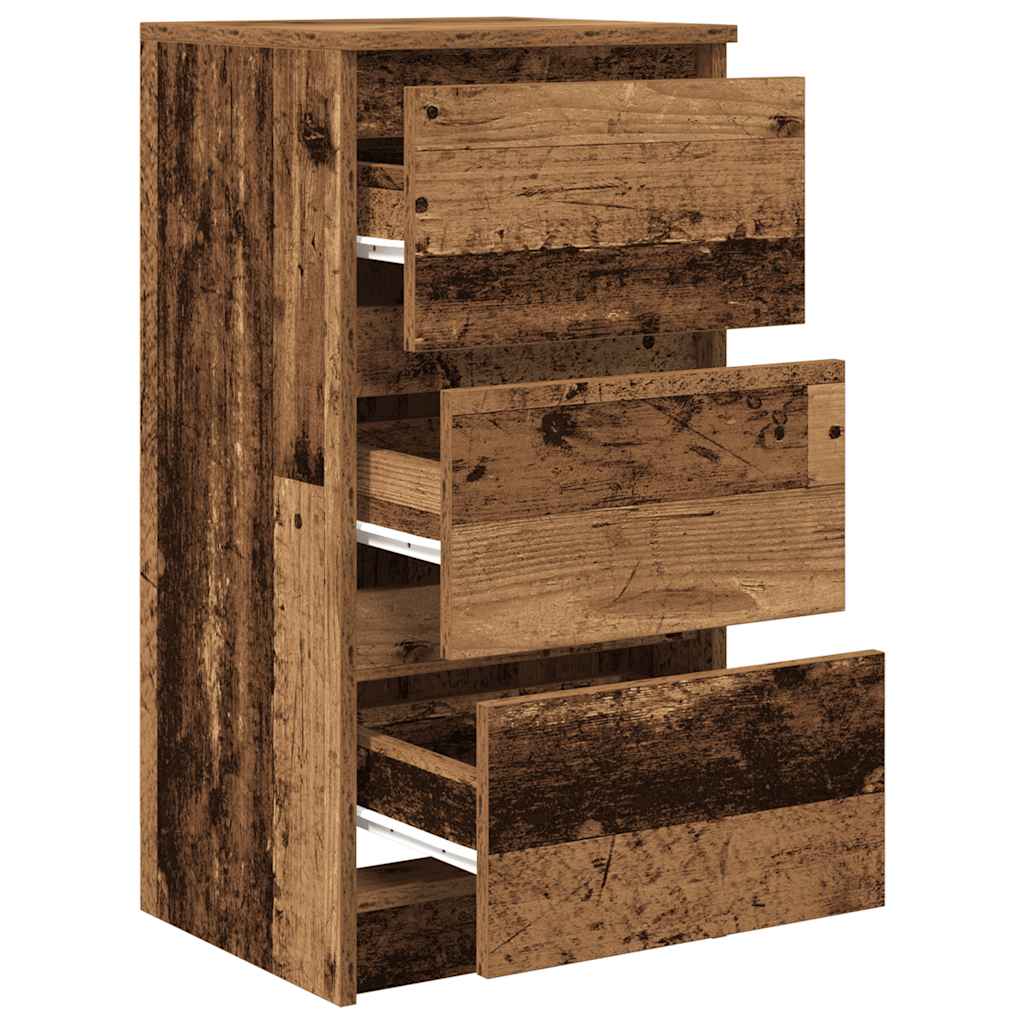 vidaXL Sideboard Old Wood 37.5x35x76 cm Engineered Wood 5