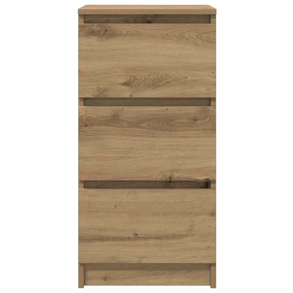 vidaXL Sideboard Artisan Oak 37.5x35x76 cm Engineered Wood 6