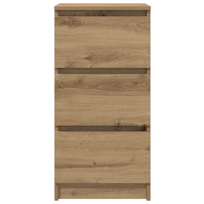 vidaXL Sideboard Artisan Oak 37.5x35x76 cm Engineered Wood 6
