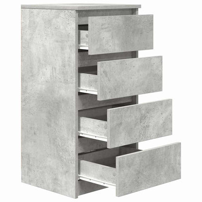 vidaXL Sideboard Concrete Grey 37.5x35x76 cm Engineered Wood 5