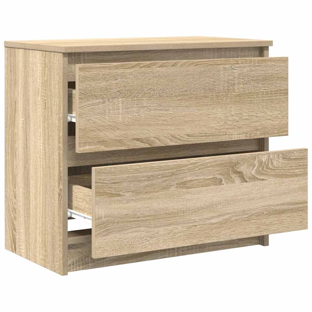 vidaXL TV Cabinet Sonoma Oak 60x35x54 cm Engineered Wood 5