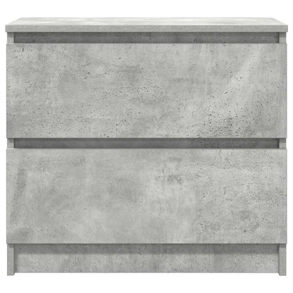 vidaXL TV Cabinet Concrete Grey 60x35x54 cm Engineered Wood 6