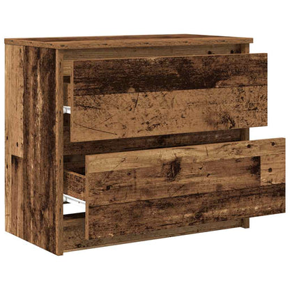 vidaXL TV Cabinet Old Wood 60x35x54 cm Engineered Wood 5