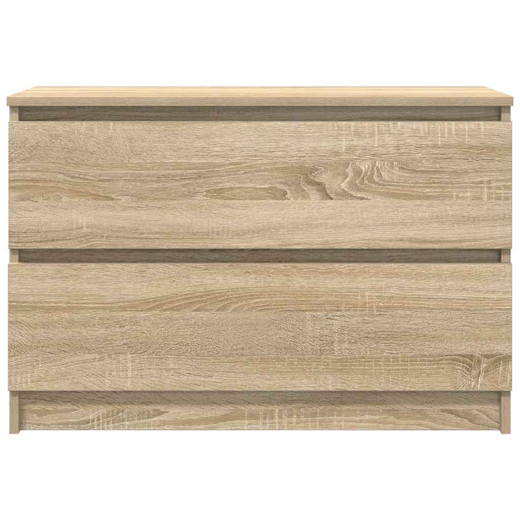vidaXL TV Cabinet Sonoma Oak 80x35x54 cm Engineered Wood 6