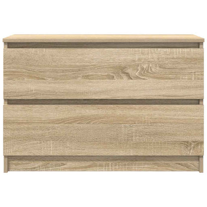 vidaXL TV Cabinet Sonoma Oak 80x35x54 cm Engineered Wood 6
