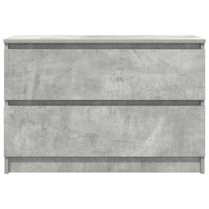 vidaXL TV Cabinet Concrete Grey 80x35x54 cm Engineered Wood 6
