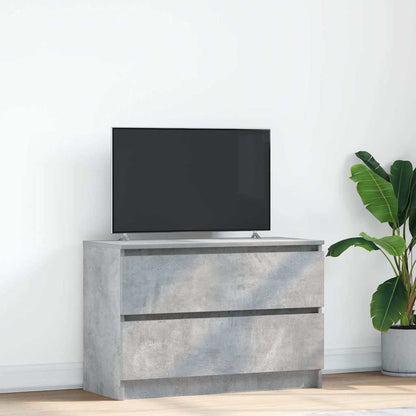 vidaXL TV Cabinet Concrete Grey 80x35x54 cm Engineered Wood 1