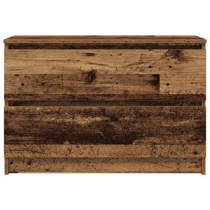 vidaXL TV Cabinet Old Wood 80x35x54 cm Engineered Wood 6
