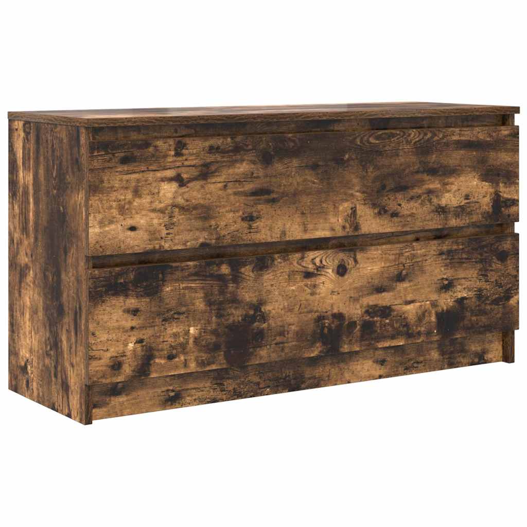TV Cabinet 100x35x54 cm Engineered Wood Width 100 cm Smoked oak