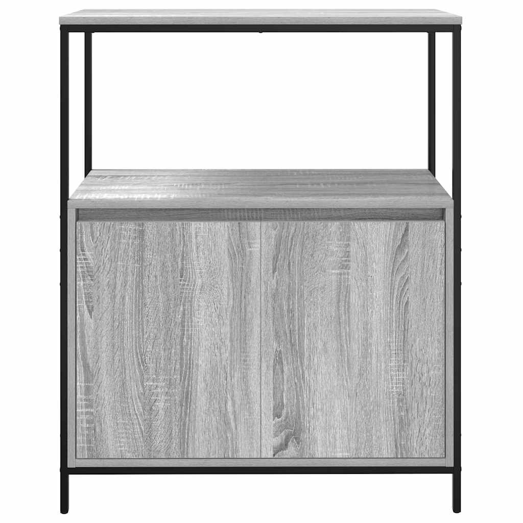 vidaXL Bathroom Cabinet with Shelves Grey Sonoma 76.5x35x95 cm 6