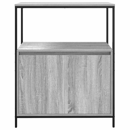 vidaXL Bathroom Cabinet with Shelves Grey Sonoma 76.5x35x95 cm 6