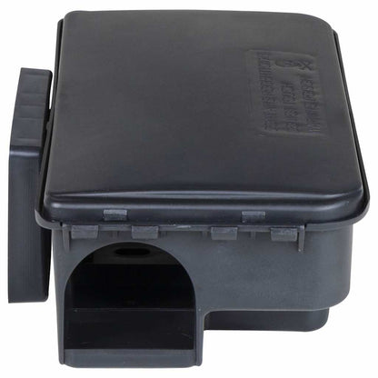 vidaXL Mouse Traps 12 pcs Black 22x12.5x7.5 cm 6