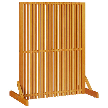 vidaXL Privacy Screen Brown 79.5 x 50 x 110 cm Solid Acacia Wood 1
