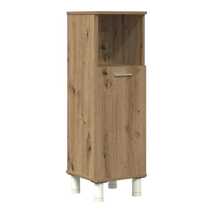 4 Piece Bathroom Furniture Set Engineered Wood Artisan oak