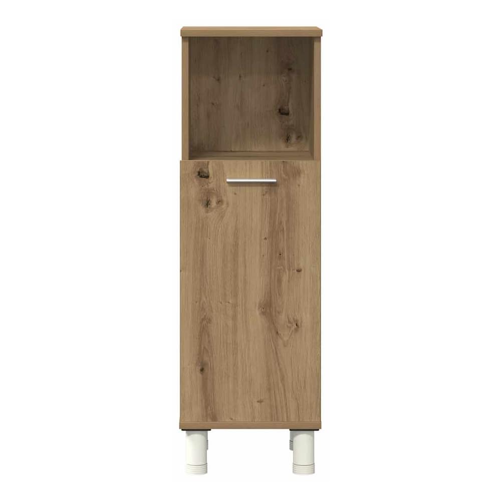 4 Piece Bathroom Furniture Set Engineered Wood Artisan oak