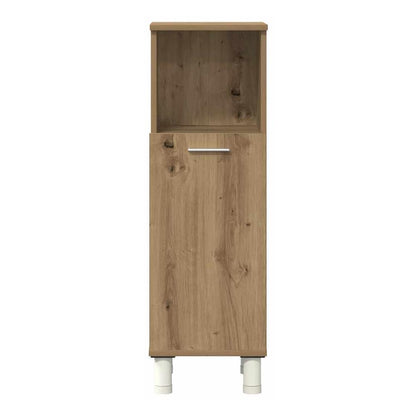 4 Piece Bathroom Furniture Set Engineered Wood Artisan oak