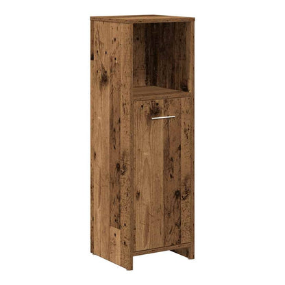 3 Piece Bathroom Furniture Set Engineered Wood Old wood