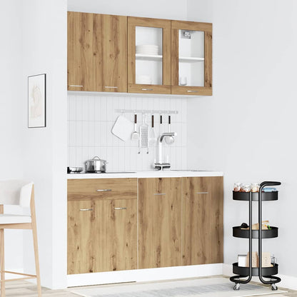 Kitchen Unit LYON 4 pcs Engineered Wood artisian oak