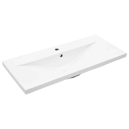 Bathroom Furniture Set Engineered Wood 90 x 38.5 x 46 cm Old wood