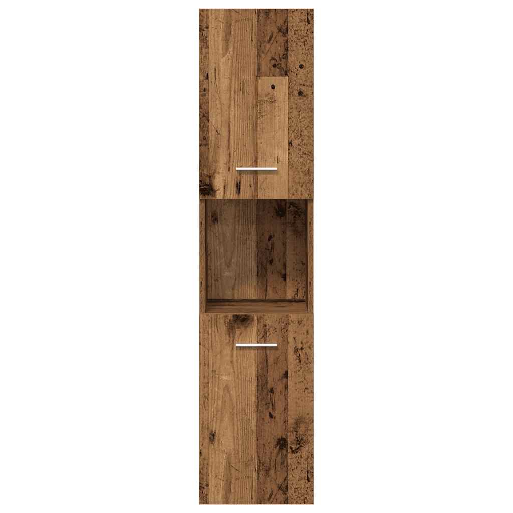 Bathroom Furniture Set Engineered Wood 90 x 38.5 x 46 cm Old wood