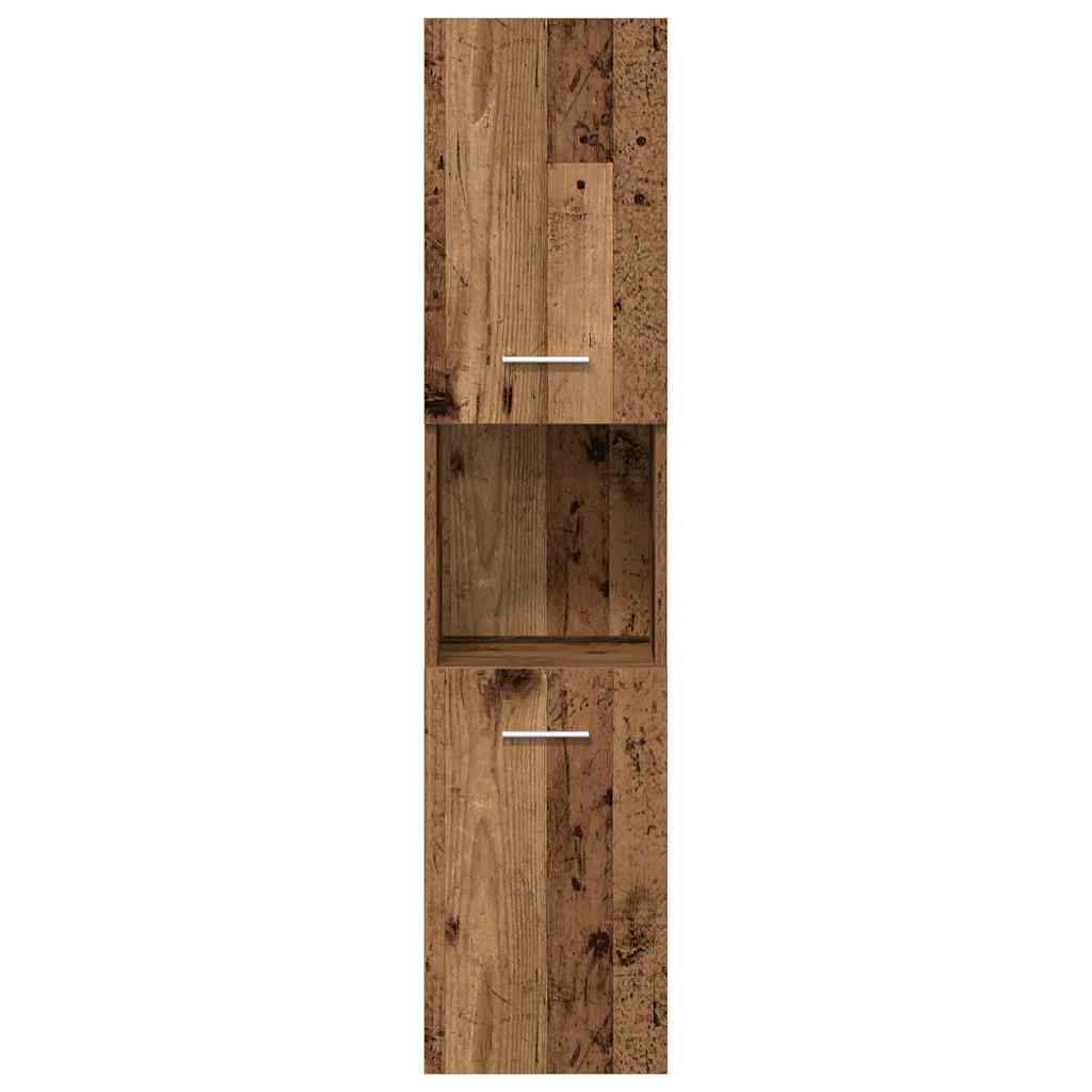 Bathroom Furniture Set Engineered Wood 90 x 38.5 x 46 cm Old wood