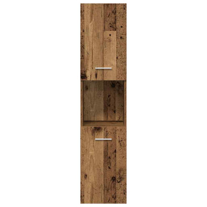 Bathroom Furniture Set Engineered Wood 90 x 38.5 x 46 cm Old wood