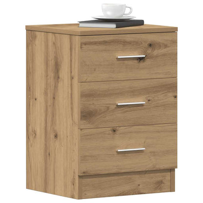 vidaXL Bedside Cabinet Artisan Oak 38x35x55 cm Engineered Wood 1