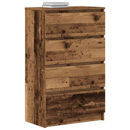 vidaXL Sideboard Old Wood 60x35x98.5 cm Engineered Wood 4