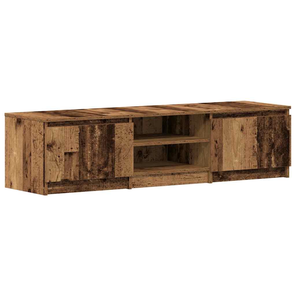 TV Cabinet 140x40x35,5 cm Engineered Wood Old wood