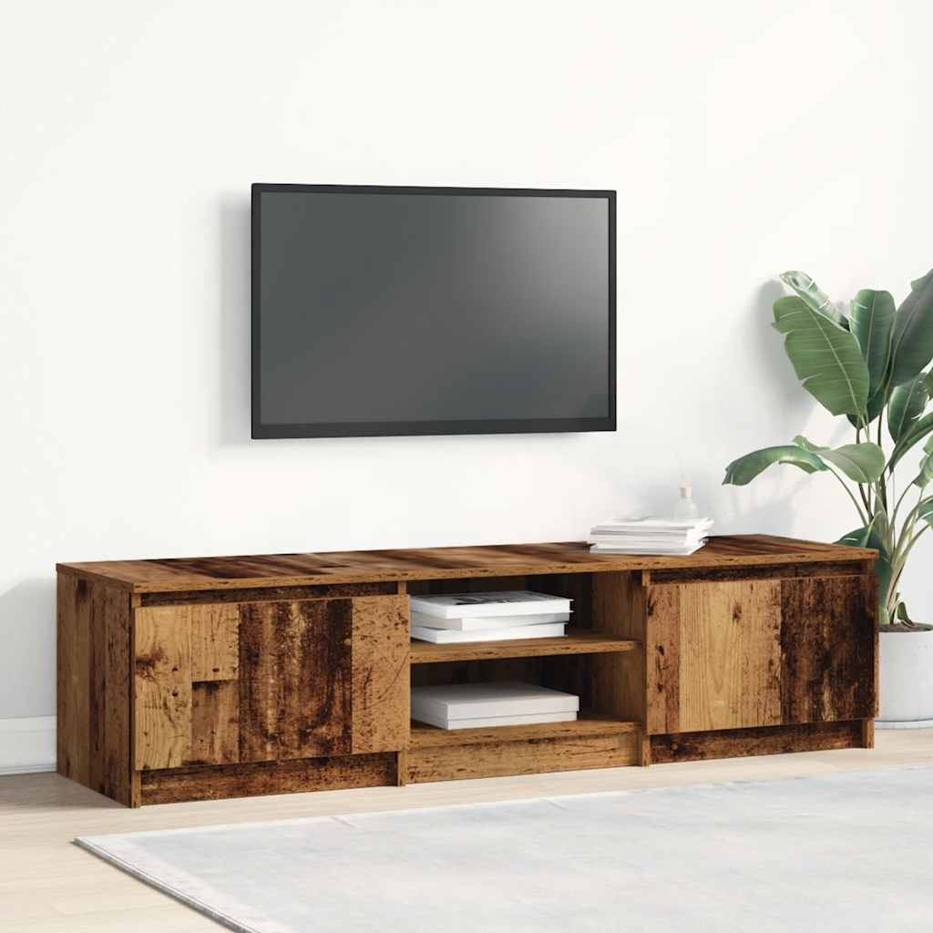TV Cabinet 140x40x35,5 cm Engineered Wood Old wood