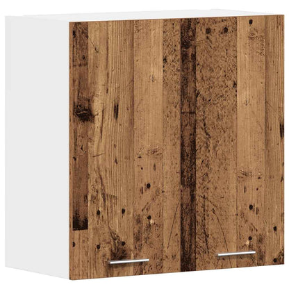 vidaXL Kitchen Wall Cabinet Lyon Old Wood 60x31x60 cm Engineered Wood 2