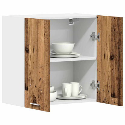 vidaXL Kitchen Wall Cabinet Lyon Old Wood 60x31x60 cm Engineered Wood 3