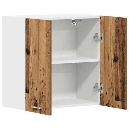 vidaXL Kitchen Wall Cabinet Lyon Old Wood 60x31x60 cm Engineered Wood 4