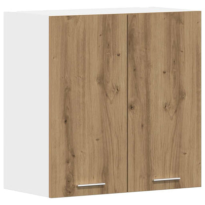 vidaXL Kitchen Wall Cabinet Lyon Artisan Oak 60x31x60 cm Engineered Wood 2
