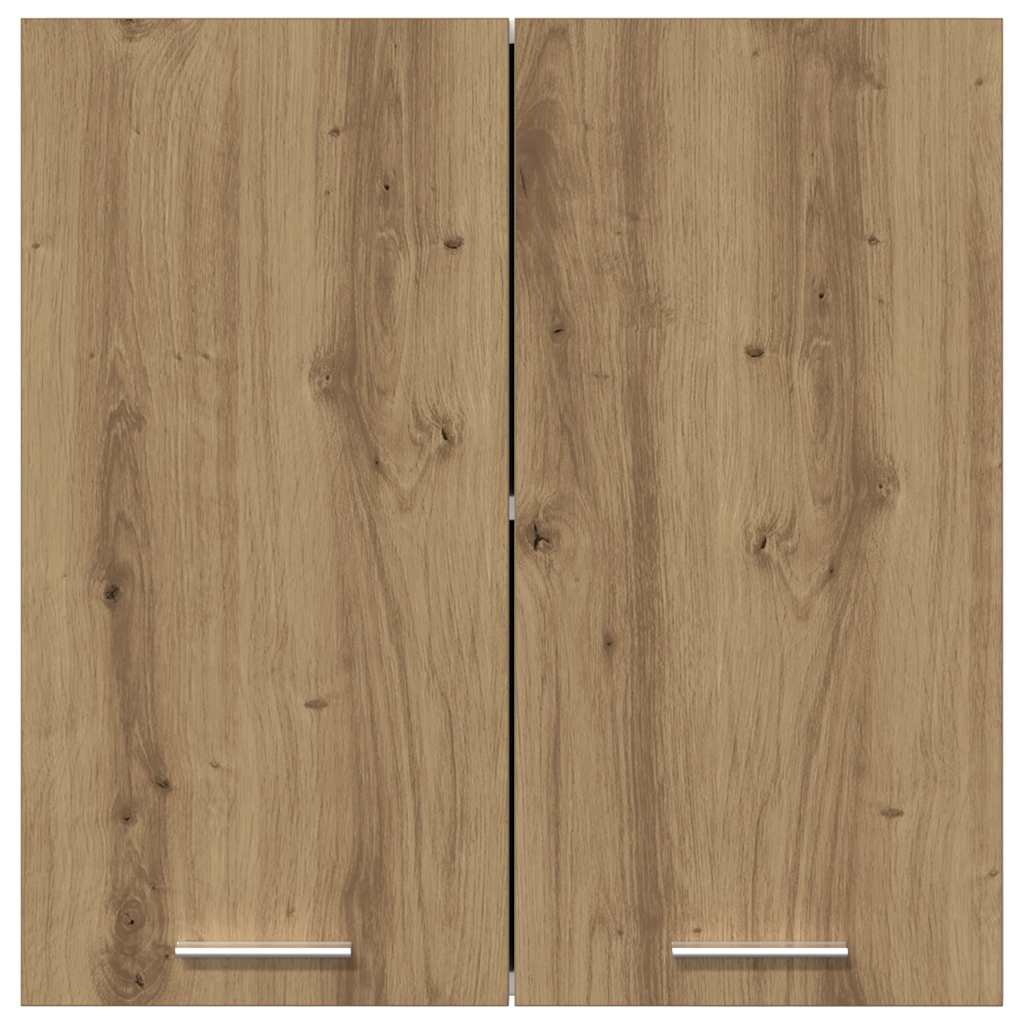 vidaXL Kitchen Wall Cabinet Lyon Artisan Oak 60x31x60 cm Engineered Wood 6