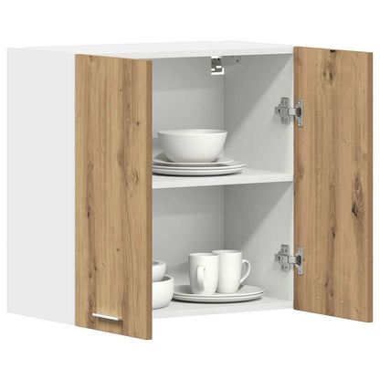 vidaXL Kitchen Wall Cabinet Lyon Artisan Oak 60x31x60 cm Engineered Wood 1