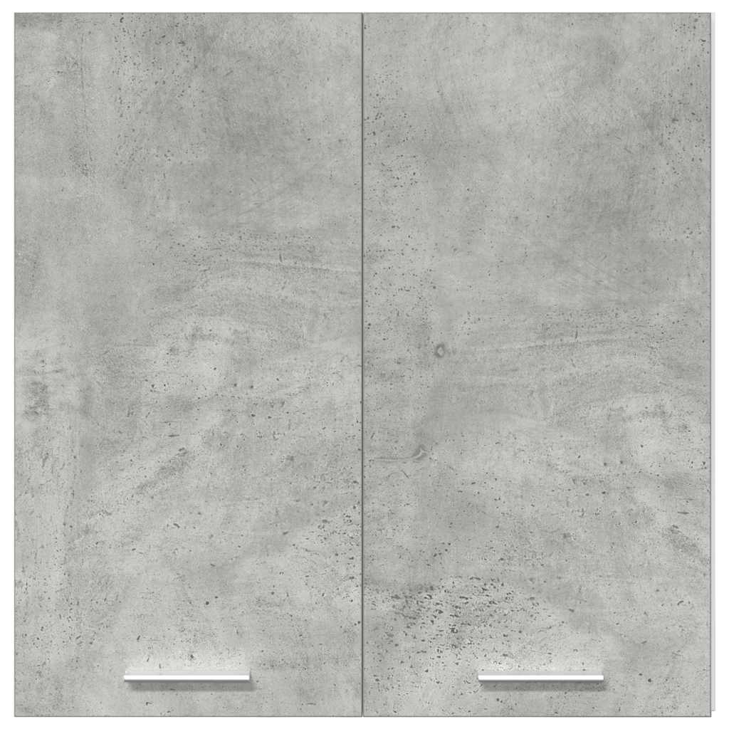 vidaXL Kitchen Wall Cabinet Concrete Grey 60x31x60 cm Engineered Wood 6