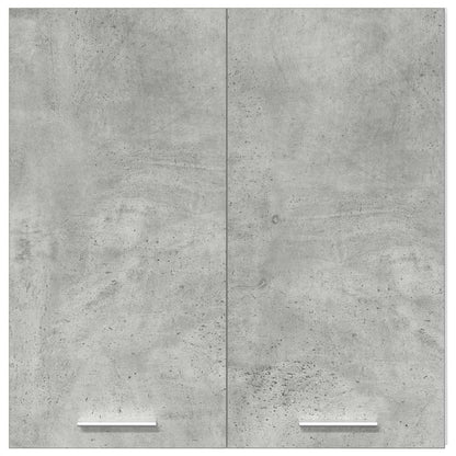 vidaXL Kitchen Wall Cabinet Concrete Grey 60x31x60 cm Engineered Wood 6