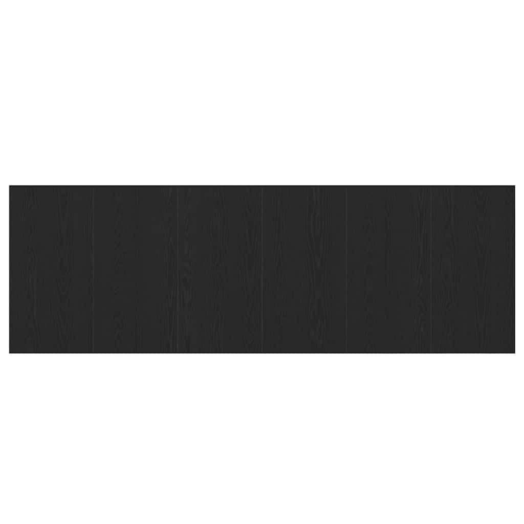 vidaXL Bed Headboard Black Oak Engineered Wood 5