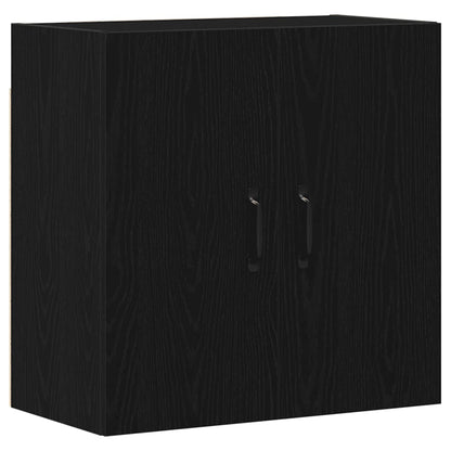 vidaXL Wall Cabinet Black Oak 60x31x60 cm Engineered Wood 2
