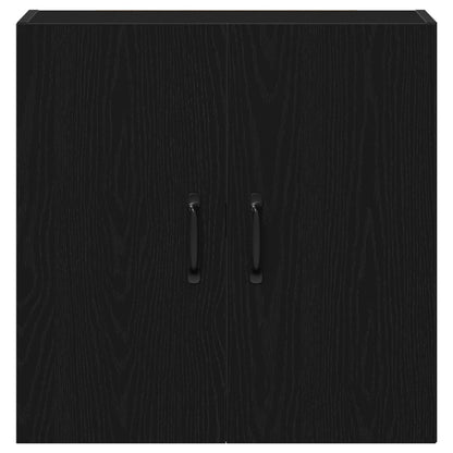 vidaXL Wall Cabinet Black Oak 60x31x60 cm Engineered Wood 6