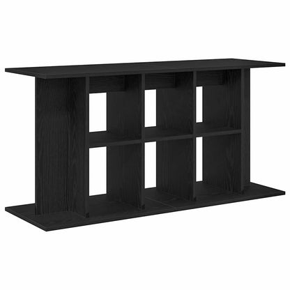 vidaXL Aquarium Stand Black Oak 120x40x60 cm Engineered Wood 2