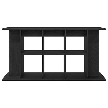vidaXL Aquarium Stand Black Oak 120x40x60 cm Engineered Wood 5