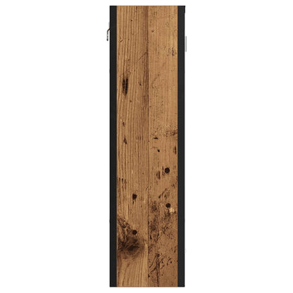 vidaXL Bathroom Mirror Cabinet Old Wood 60x16x60 cm Engineered Wood 5