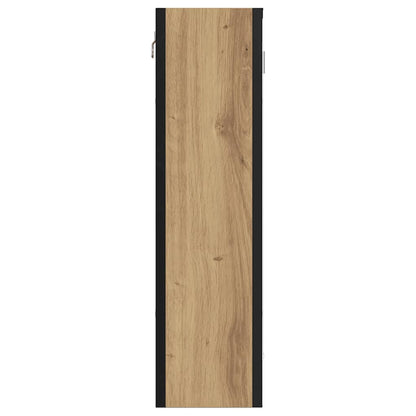 vidaXL Bathroom Mirror Cabinet Artisan Oak 60x16x60 cm Engineered Wood 5