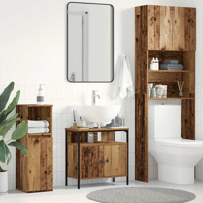 vidaXL Bathroom Sink Cabinet Old Wood 60x30x60 cm Engineered Wood 1