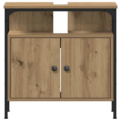 vidaXL Bathroom Sink Cabinet Artisan Oak 60x30x60 cm Engineered Wood 5