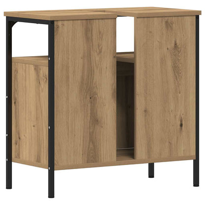 vidaXL Bathroom Sink Cabinet Artisan Oak 60x30x60 cm Engineered Wood 6